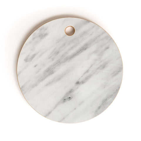 Emanuela Carratoni Italian Marble Carrara Cutting Board Round
