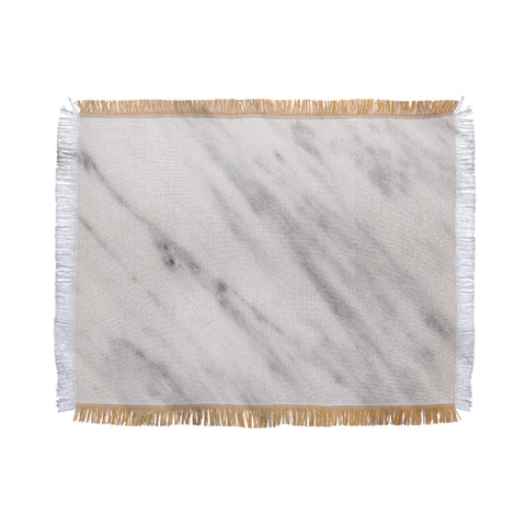 Emanuela Carratoni Italian Marble Carrara Throw Blanket