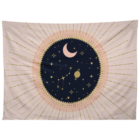 Emanuela Carratoni Love in Space Tapestry