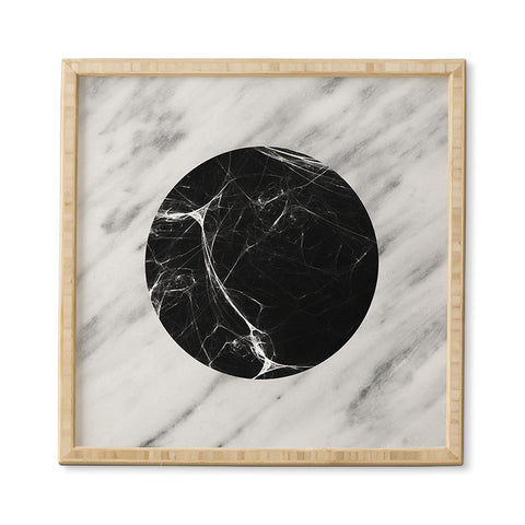Emanuela Carratoni Marble Eclipse Framed Wall Art