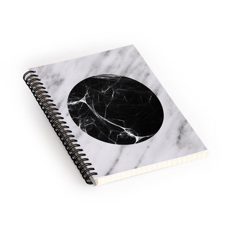 Emanuela Carratoni Marble Eclipse Spiral Notebook