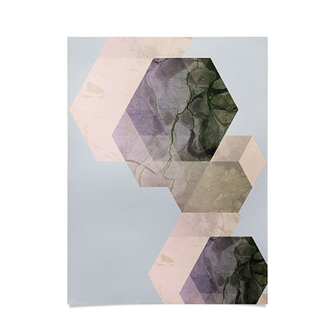 Emanuela Carratoni Marble Geometry Poster