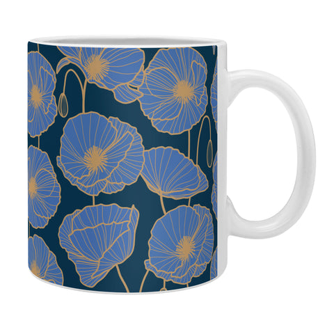 Emanuela Carratoni Moody Blue Garden Coffee Mug