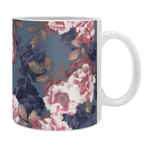 Emanuela Carratoni Moody Florals Coffee Mug