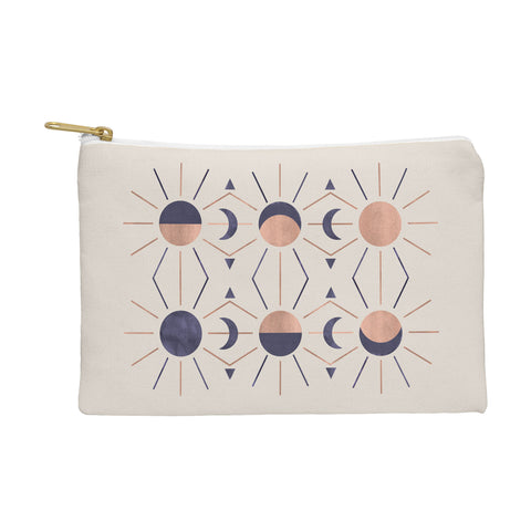 Emanuela Carratoni Moon and Sun Rose Gold Pouch