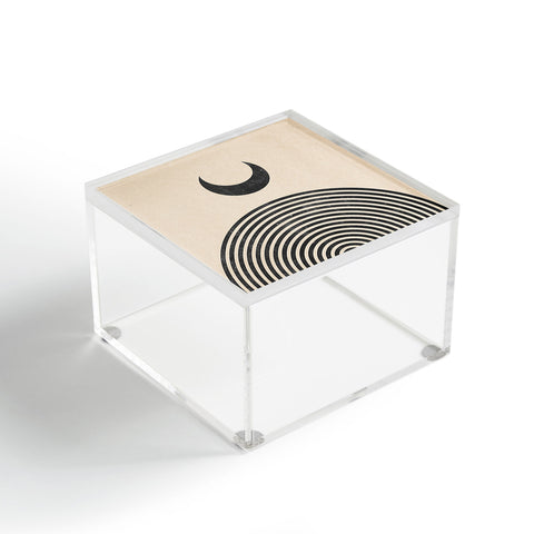 Emanuela Carratoni Moon on Mountain Acrylic Box