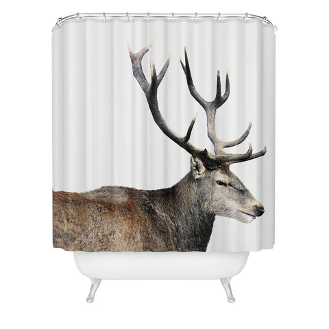 Emanuela Carratoni Oh my Deer Shower Curtain