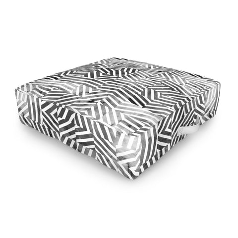 Emanuela Carratoni Optical Theme Outdoor Floor Cushion
