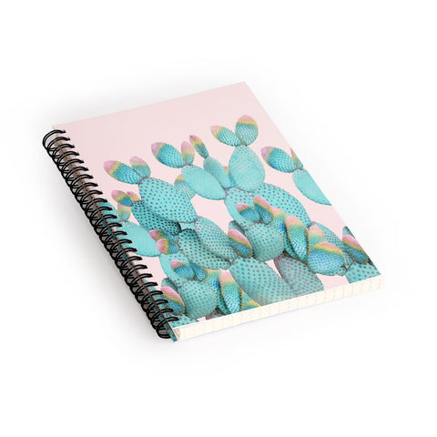 Emanuela Carratoni Pastel Cactus Jungle Spiral Notebook