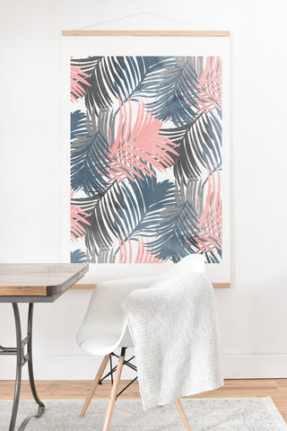Emanuela Carratoni Pattern Jungle Art Print And Hanger