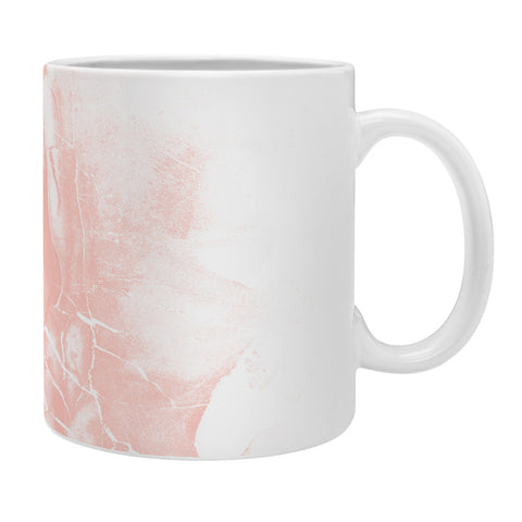 Emanuela Carratoni Pink Marble with White Coffee Mug