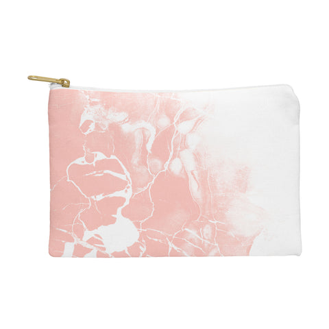 Emanuela Carratoni Pink Marble with White Pouch