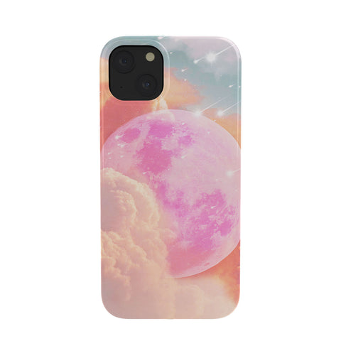 Emanuela Carratoni Pink Moon Landscape Phone Case
