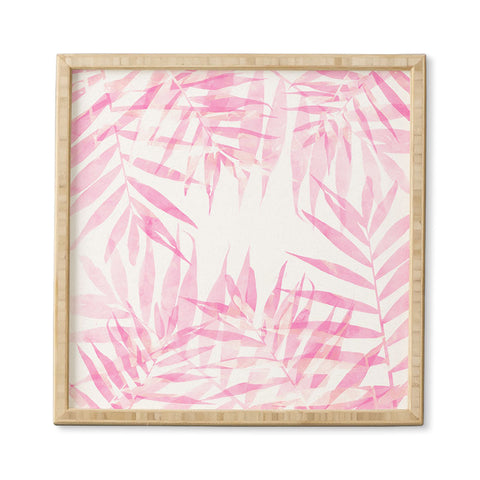 Emanuela Carratoni Pink Tropicana Framed Wall Art