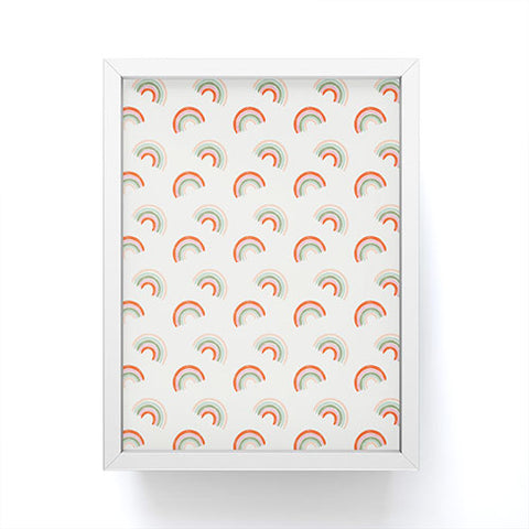 Emanuela Carratoni Rainbows Theme Framed Mini Art Print