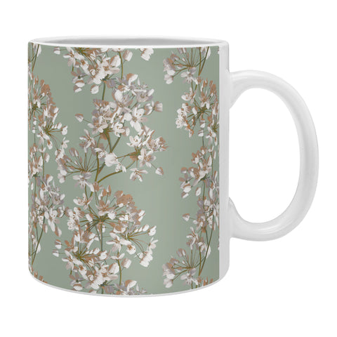 Emanuela Carratoni Sage Delicate Flowers Coffee Mug