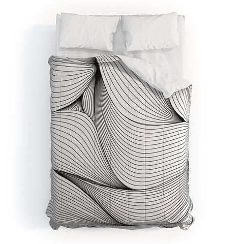Emanuela Carratoni Seamless Lines Comforter