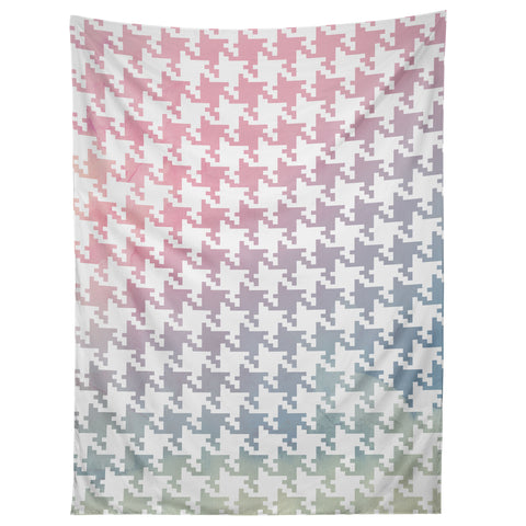 Emanuela Carratoni Serenity and Rose Pied de Poule Tapestry