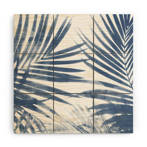 Emanuela Carratoni Serenity Palms Wood Wall Mural