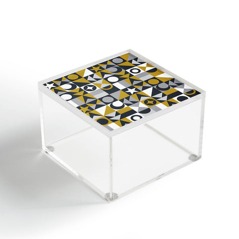Emanuela Carratoni Small Cute Geometry Acrylic Box