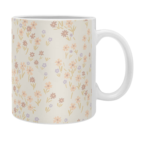 Emanuela Carratoni Spring Ditsy Floral Theme Coffee Mug