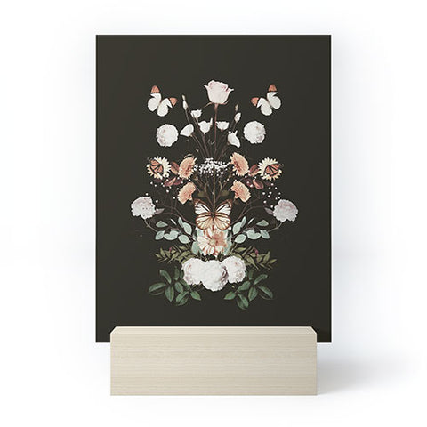 Emanuela Carratoni Spring Floral Geometry Mini Art Print