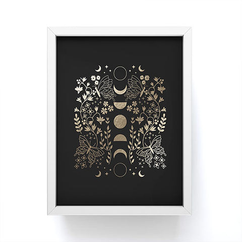 Emanuela Carratoni Spring Moon Phases Framed Mini Art Print