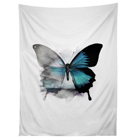 Emanuela Carratoni The Blue Butterfly Tapestry