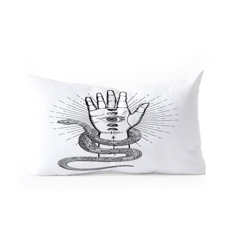 Emanuela Carratoni The Future is Yours Oblong Throw Pillow