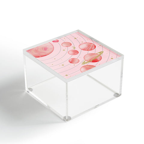 Emanuela Carratoni The Pink Solar System Acrylic Box
