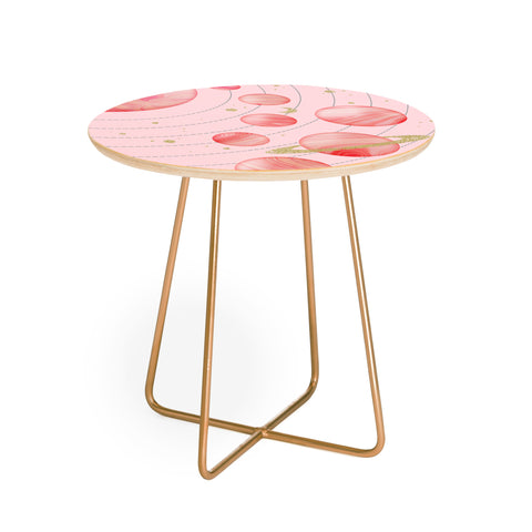 Emanuela Carratoni The Pink Solar System Round Side Table