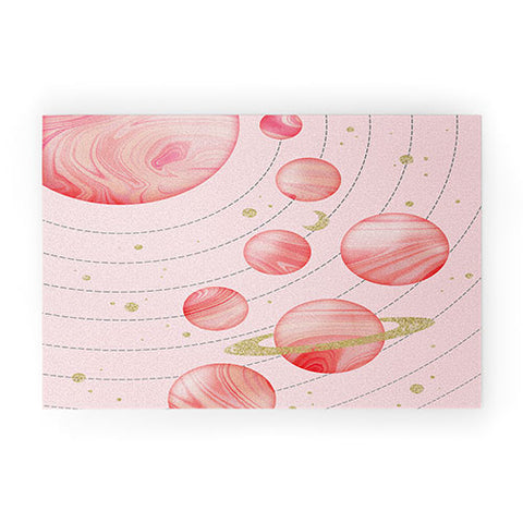 Emanuela Carratoni The Pink Solar System Welcome Mat