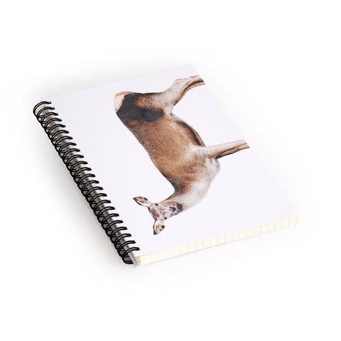 Emanuela Carratoni The Sweet Deer Spiral Notebook