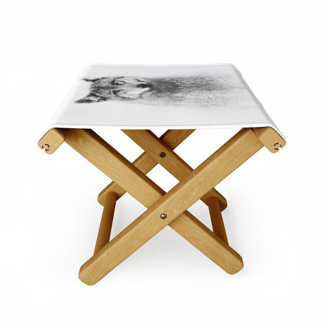 Emanuela Carratoni The Wolf and the Forest Folding Stool