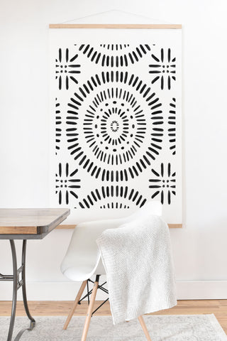 Emanuela Carratoni Tribal Theme Art Print And Hanger