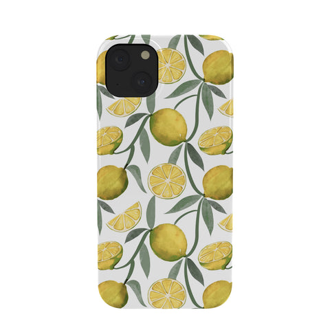 Emanuela Carratoni Vintage Lemons Phone Case