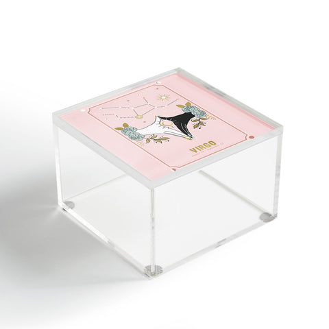 Emanuela Carratoni Virgo Zodiac Series Acrylic Box