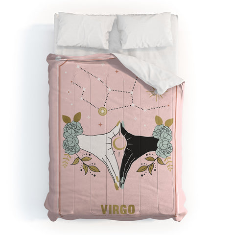 Emanuela Carratoni Virgo Zodiac Series Comforter