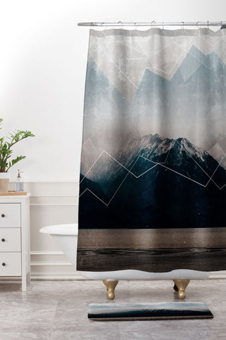 Emanuela Carratoni When Winter comes Shower Curtain And Mat