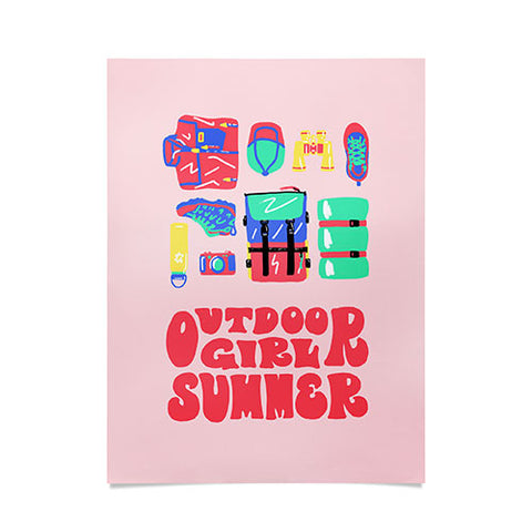 Emma Boys Outdoor Girl Summer Poster