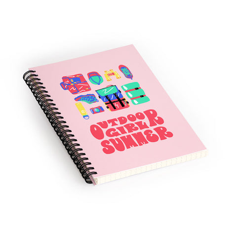 Emma Boys Outdoor Girl Summer Spiral Notebook