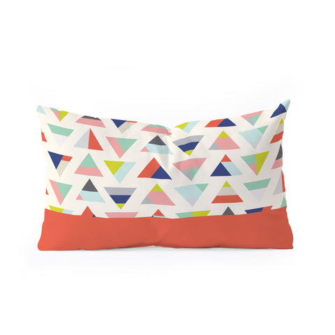 Emmie K Pulled Up Oblong Throw Pillow