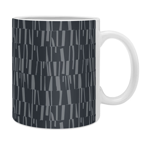 Emmie K Wabi Sabi Hygge Grey Stripe Coffee Mug