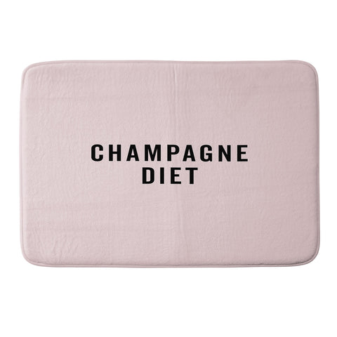 EnvyArt Champagne Diet Memory Foam Bath Mat