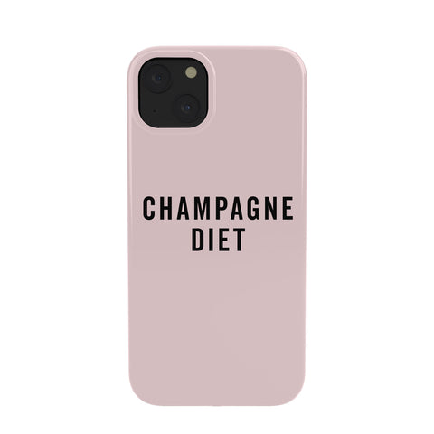 EnvyArt Champagne Diet Phone Case