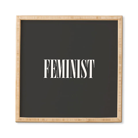 EnvyArt Feminist Framed Wall Art