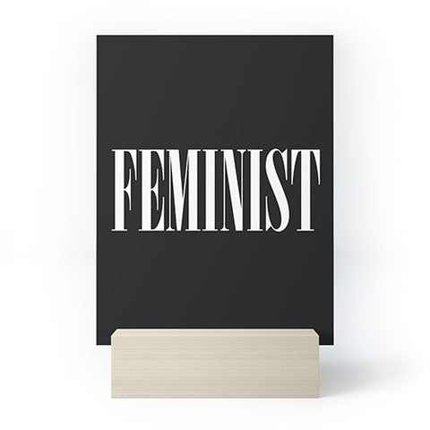 EnvyArt Feminist Mini Art Print