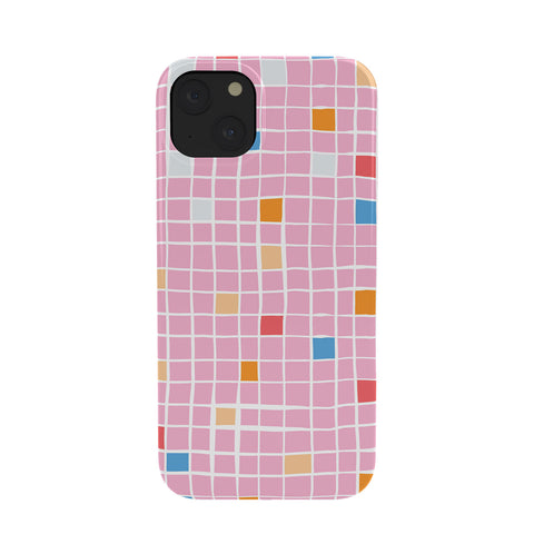 Erika Stallworth Modern Mosaic Pink Phone Case