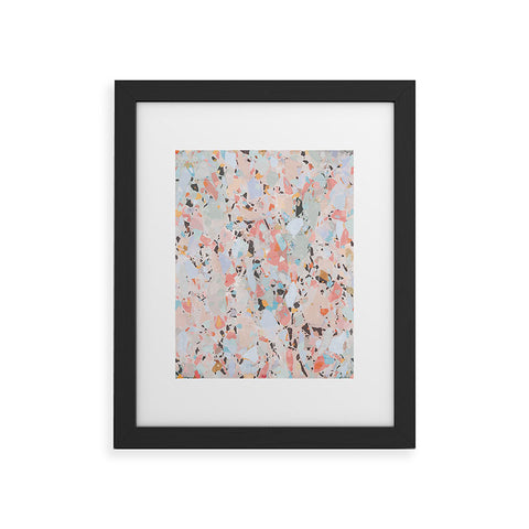 evamatise Abstract Chaos I Framed Art Print