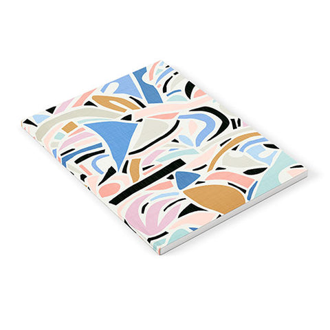 evamatise Contemporary Shapes N01 Spring Abstraction Notebook